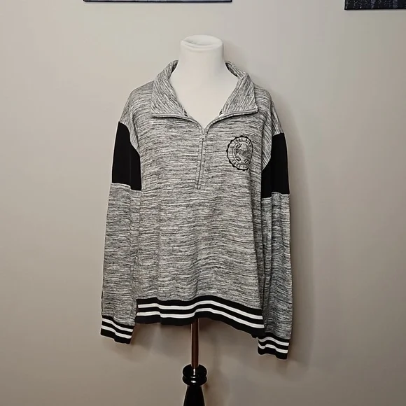 Victoria's Secret PINK Terry Zip-up Pullover - Picture 1 of 13